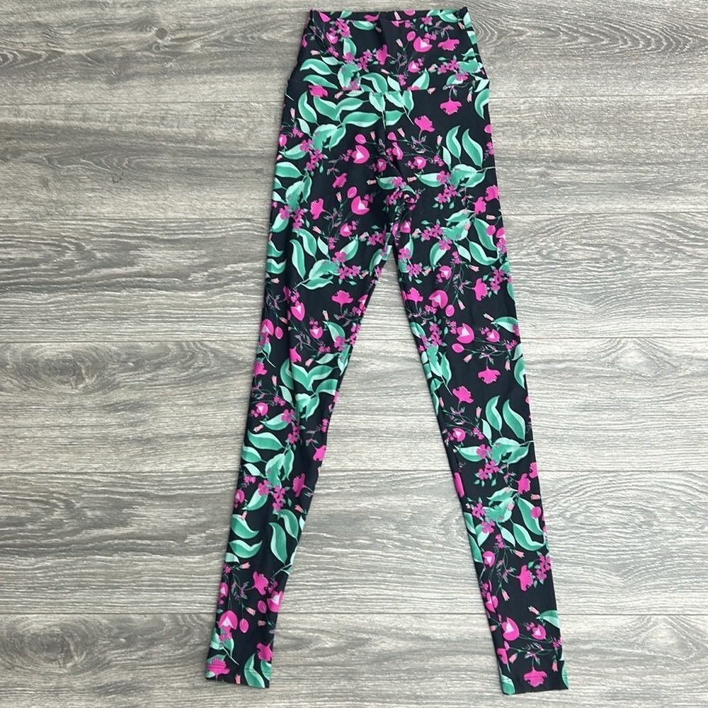 Liquido floral leggings size M - Picture 3 of 7